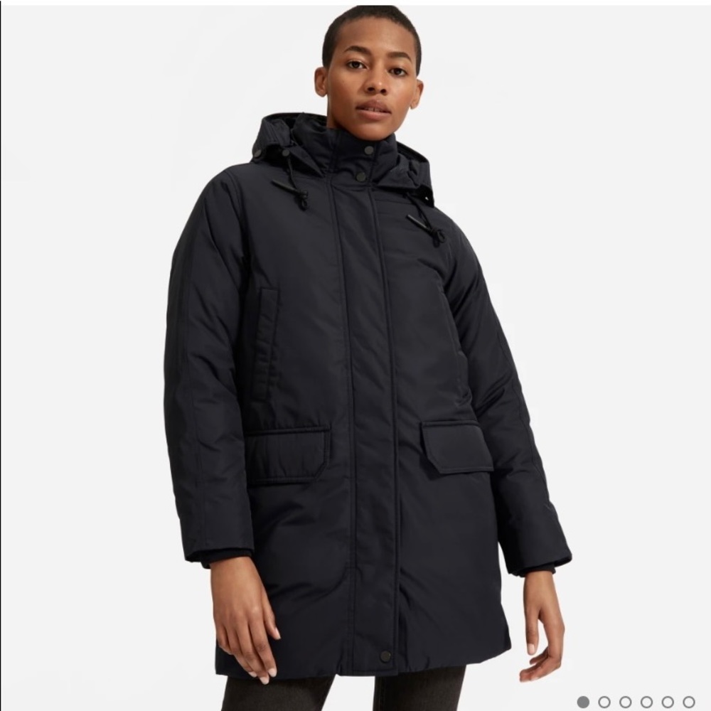Everlane ReNew Military Parka Black XL BRAND NEW